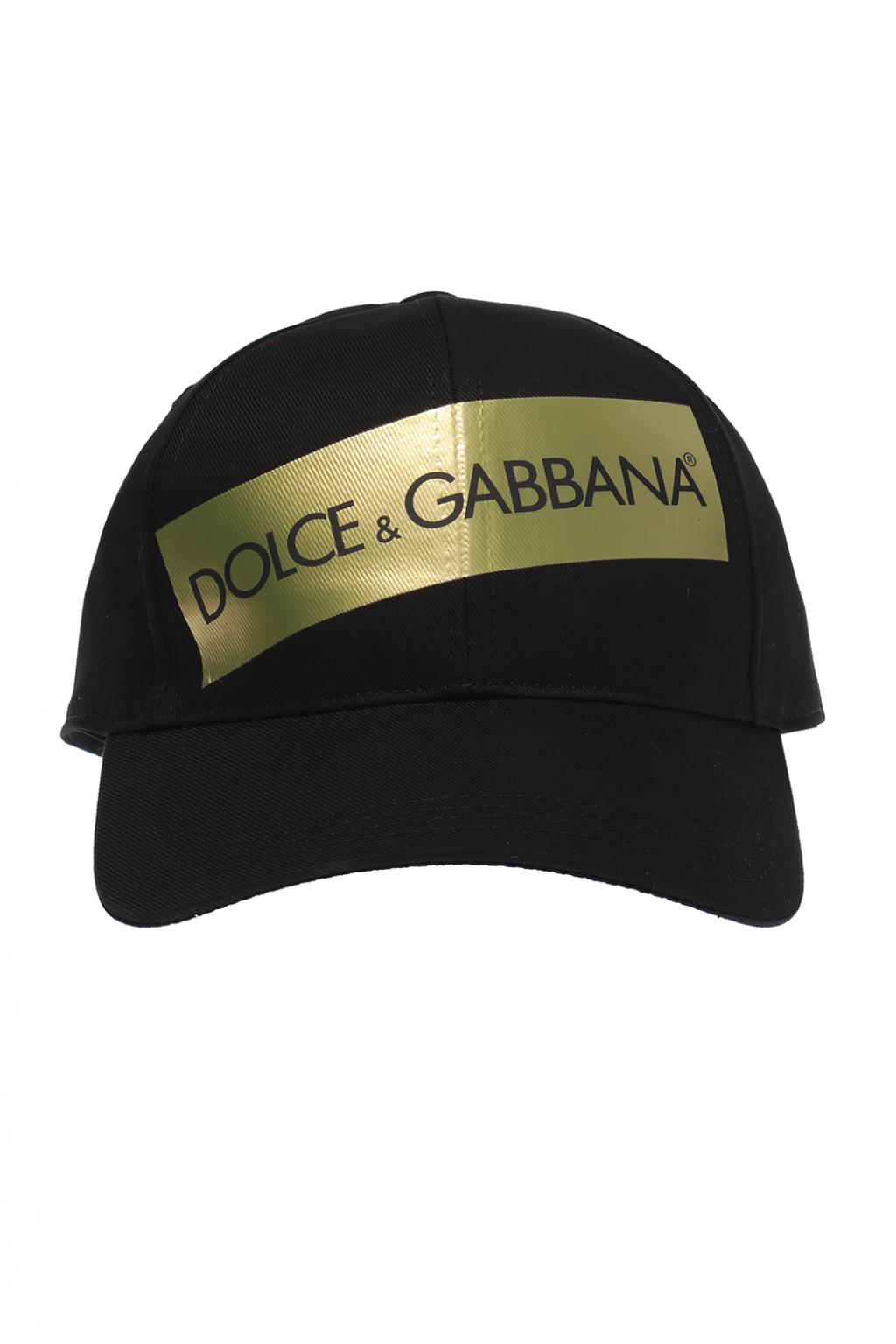 黑色标识棒球帽Dolce & Gabbana - Vitkac 中国
